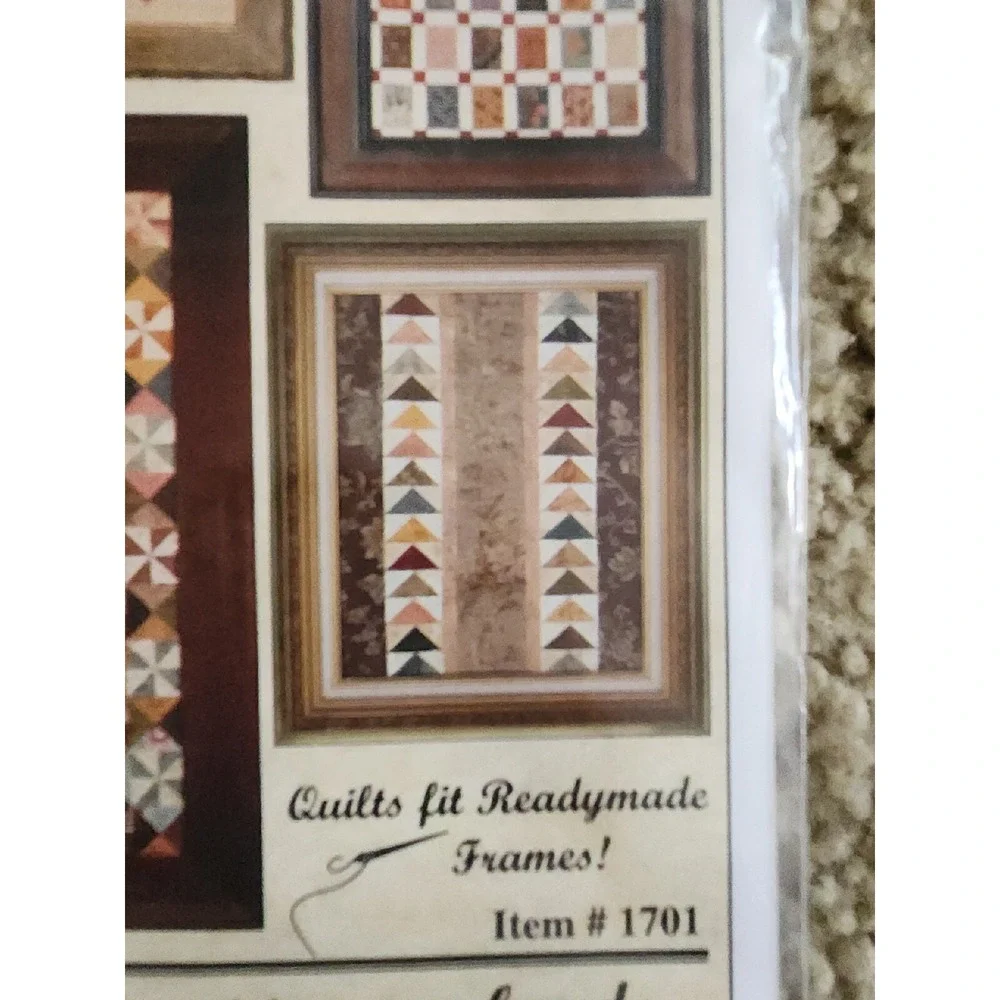 Fit to‎ Frame Set One Quilt Pattern by Lori Smith